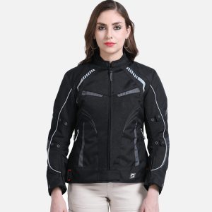 Asmi Ladies Riding Jacket V3.0(Black & Grey)