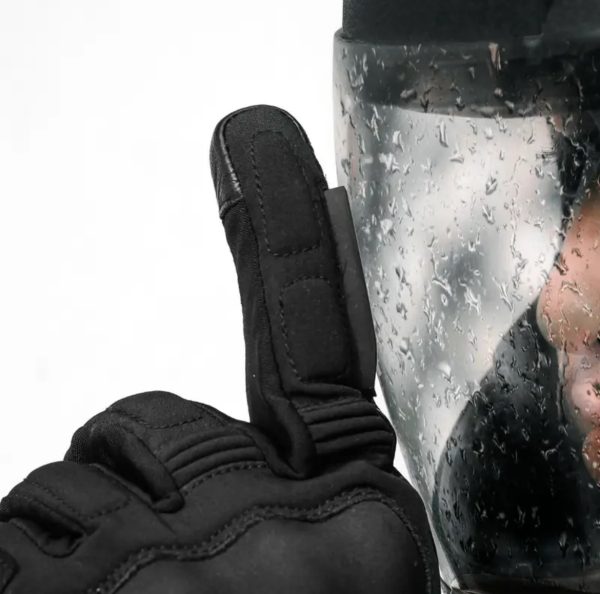 AqDry Waterproof Gloves | Black - Image 4