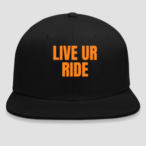 Unisex Snapback Cap Live Ur Ride