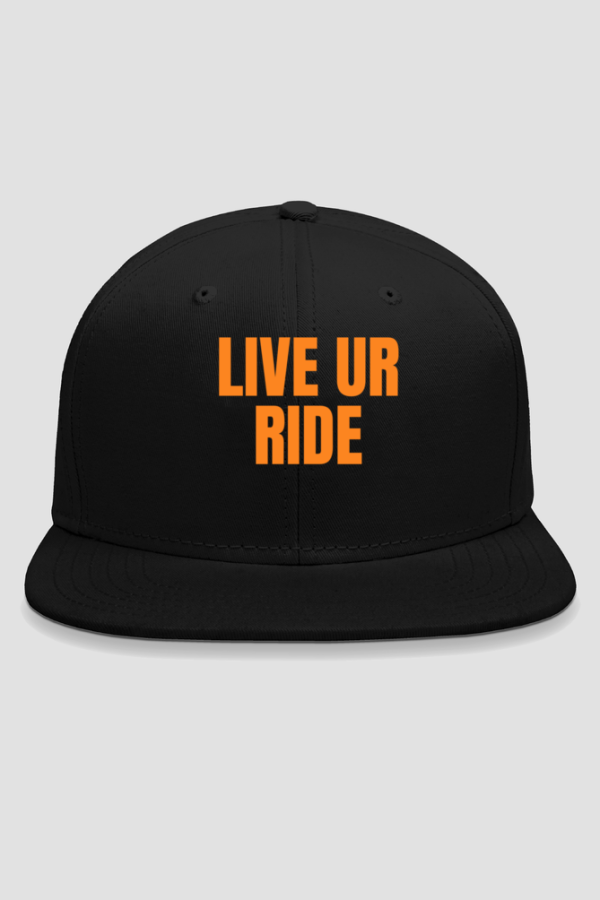 Unisex Snapback Cap Live Ur Ride