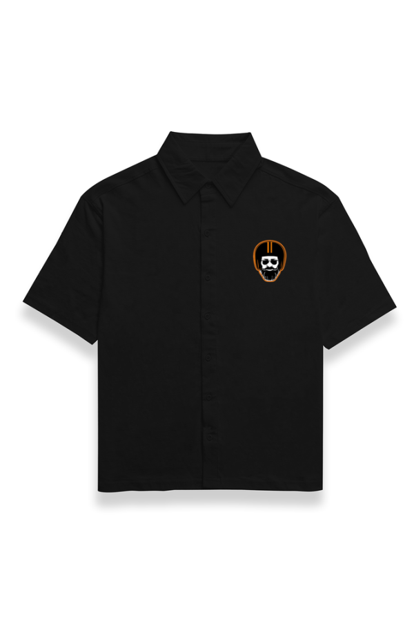 Unisex Oversized Shirt with Logo - Image 2