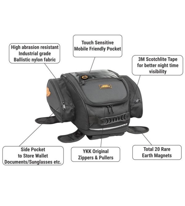 Magnetic Tank Bag 28 Litres - Image 8