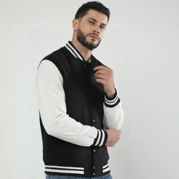 Unisex Varsity Jacket Premium Fabric - Image 7